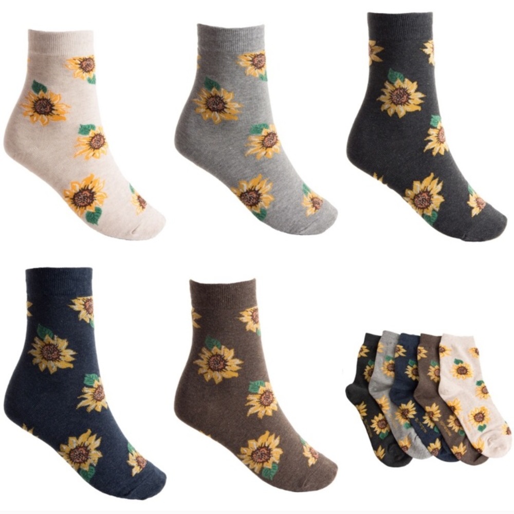 🆕 🌻🧦 Sunflower socks!